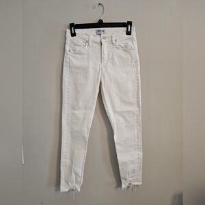 Agolde Women's White Skinny Jeans